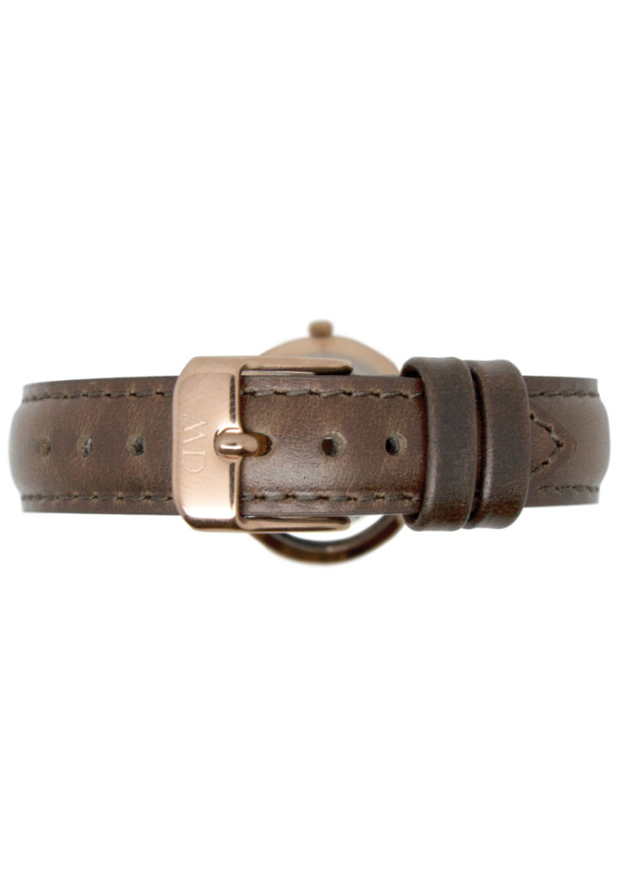 LÆDERREM CLASSY CARDIFF  BRUN 13MM ROSE